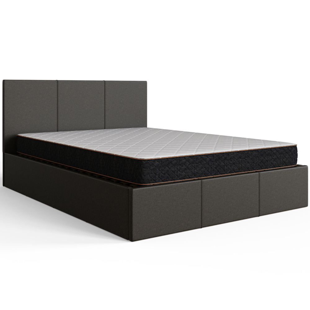 GFW Double Grey Side Lift Ottoman Bed Image 4