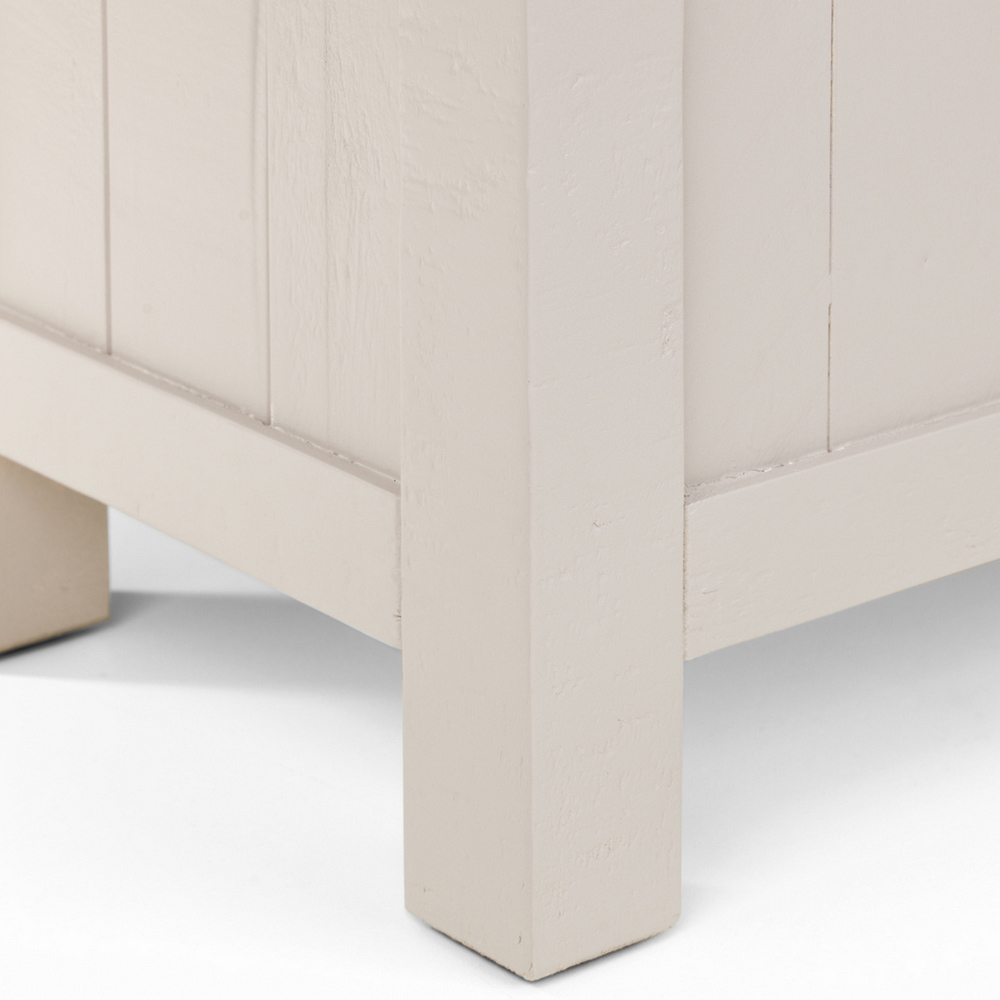 Julian Bowen Aspen Grey Wash Storage Bench Image 9