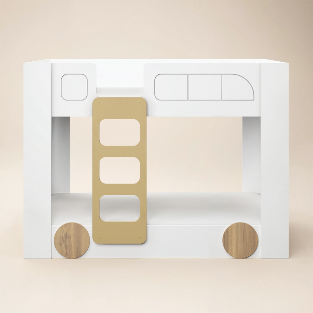 Flair Eloise White Bus Bunk Bed Image 3