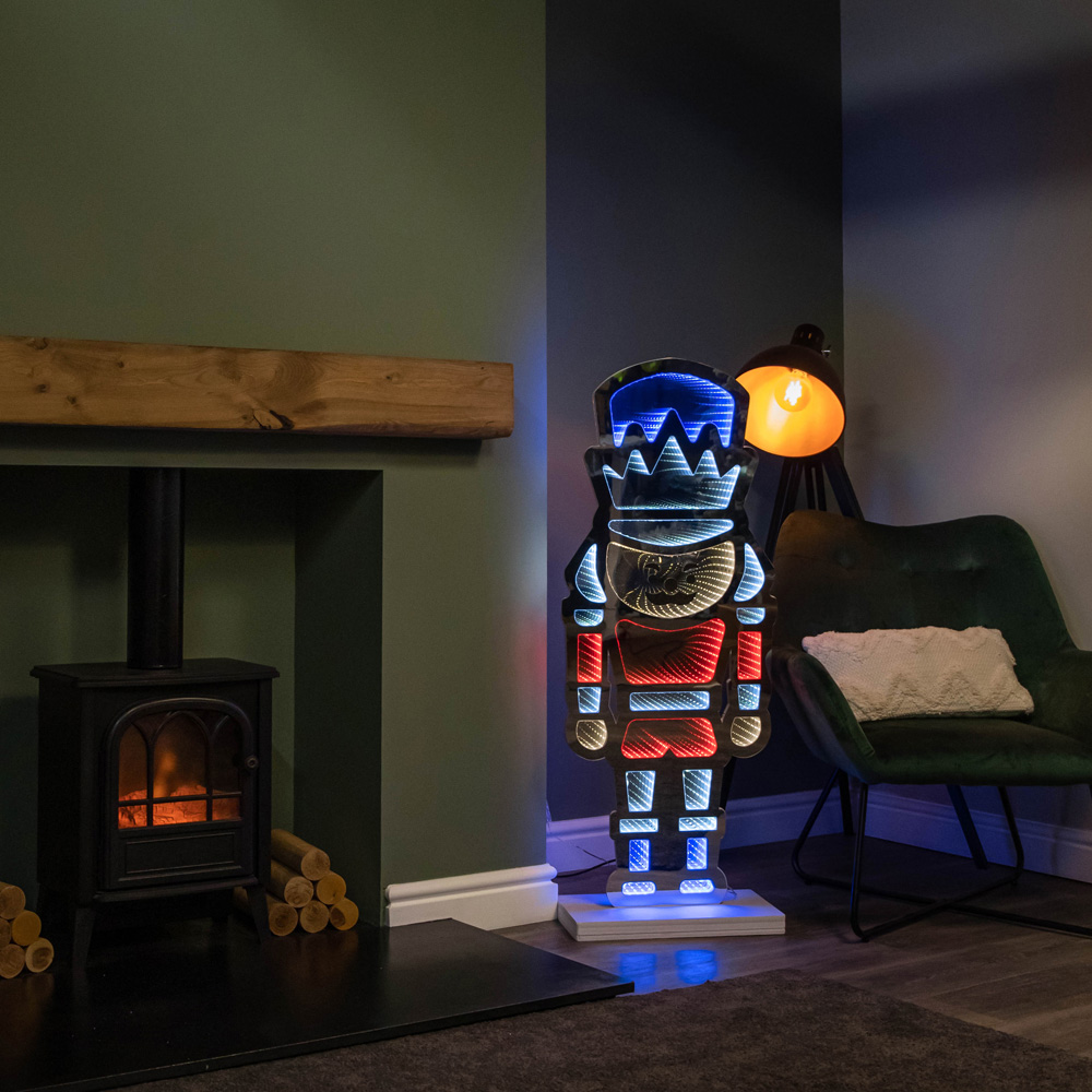 Samuel Alexander Multicolour LED Nutcracker Infinity Light 4ft Image 8