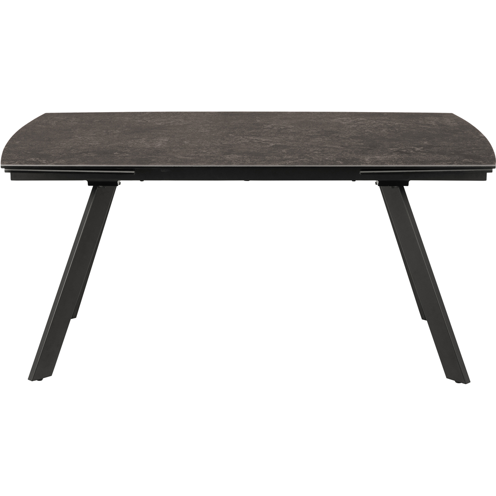 Florence Blackburn Ceramic 6 Seater Dining Table Black Image 2