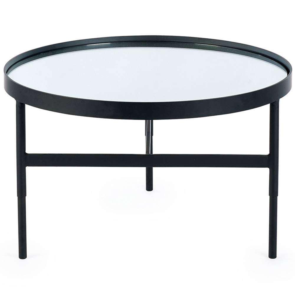 Julian Bowen Franki Mirror Glass Coffee Table Image 3