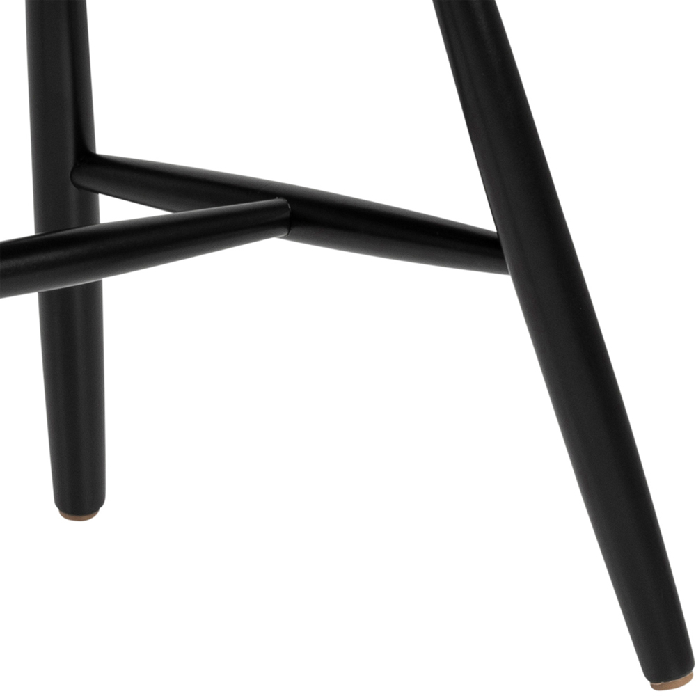 Florence Riano Set of 2 Black Dining Chairs Image 6