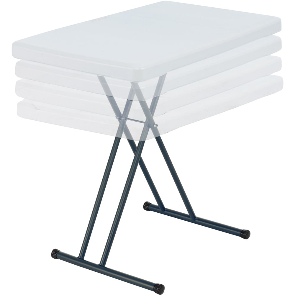 Lifetime Products Foldable Personal Table White Image 4