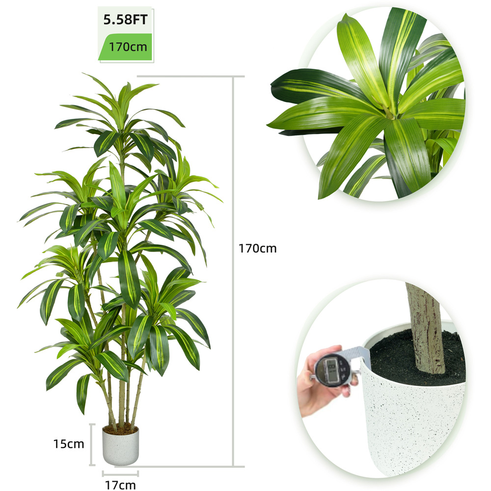 Agave Tree Indoor Artificial Plant 170cm Image 7