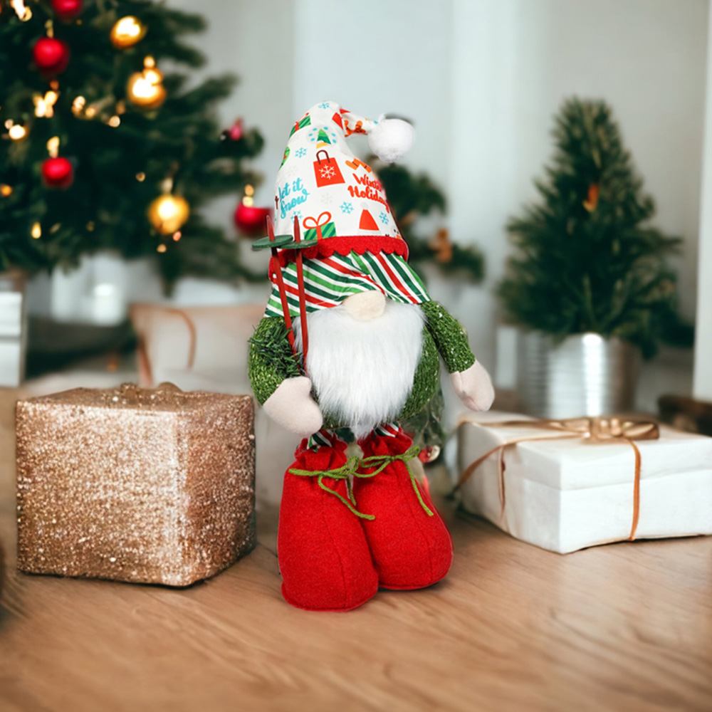 Xmas Haus Loki Festive Gonk with Extendable Legs Image 6