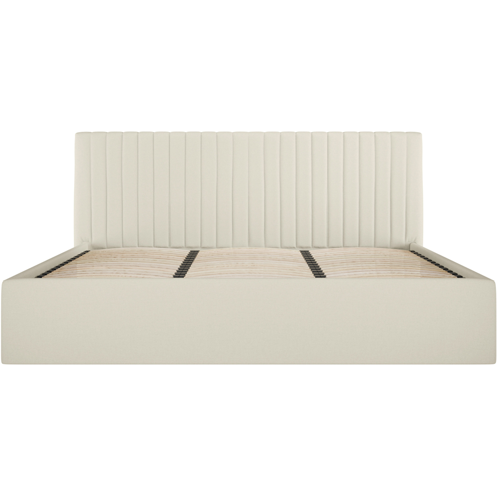 LPD Home Berlin Milk Super King Size Ottoman Bed Image 4