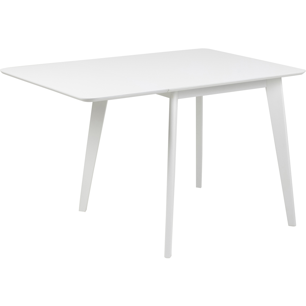 Florence Roxby 2 Extending Seater Square Dining Table White Image 4