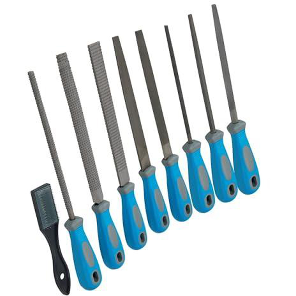 Silverline 9 Piece File and Rasp Set Image 2