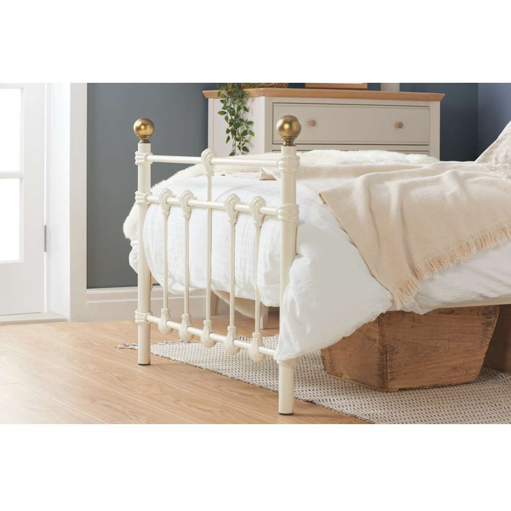 Atlas Single Cream Bed Image 7