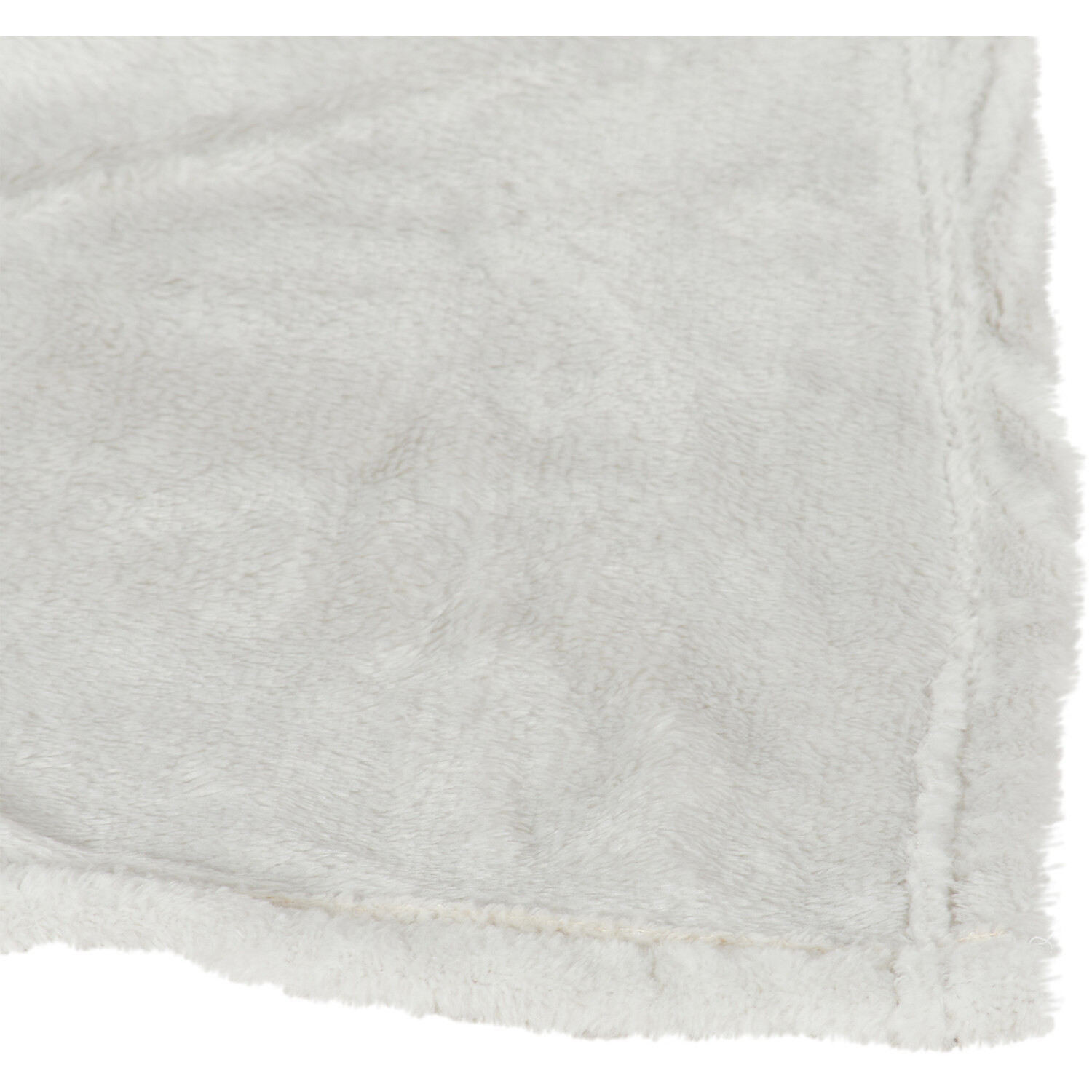 Palm Leaf Embossed Throw - Silver Image 3