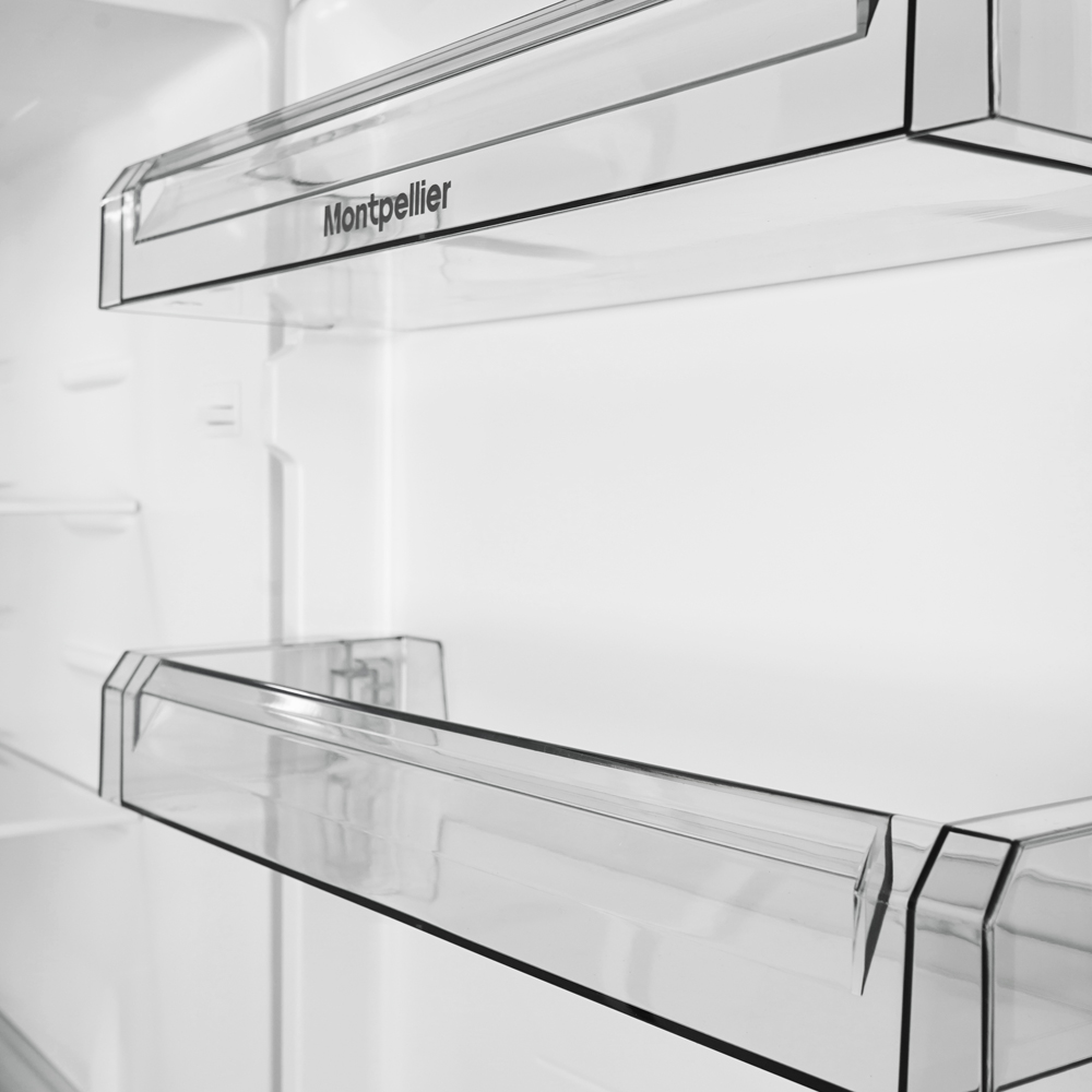 Montpellier MNF167EBK Black No Frost 144L Fridge Freezer Image 7