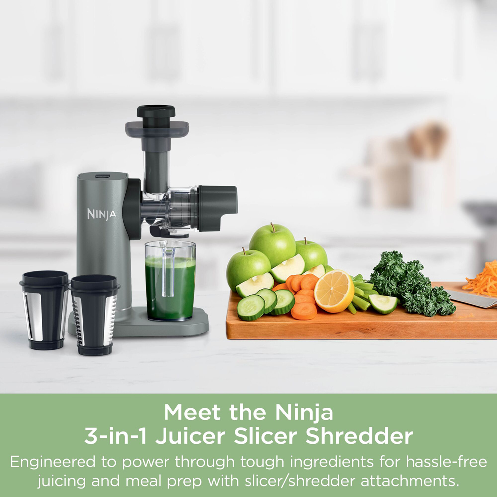 Ninja Cold Press 3-in-1 Black Juicer Image 7