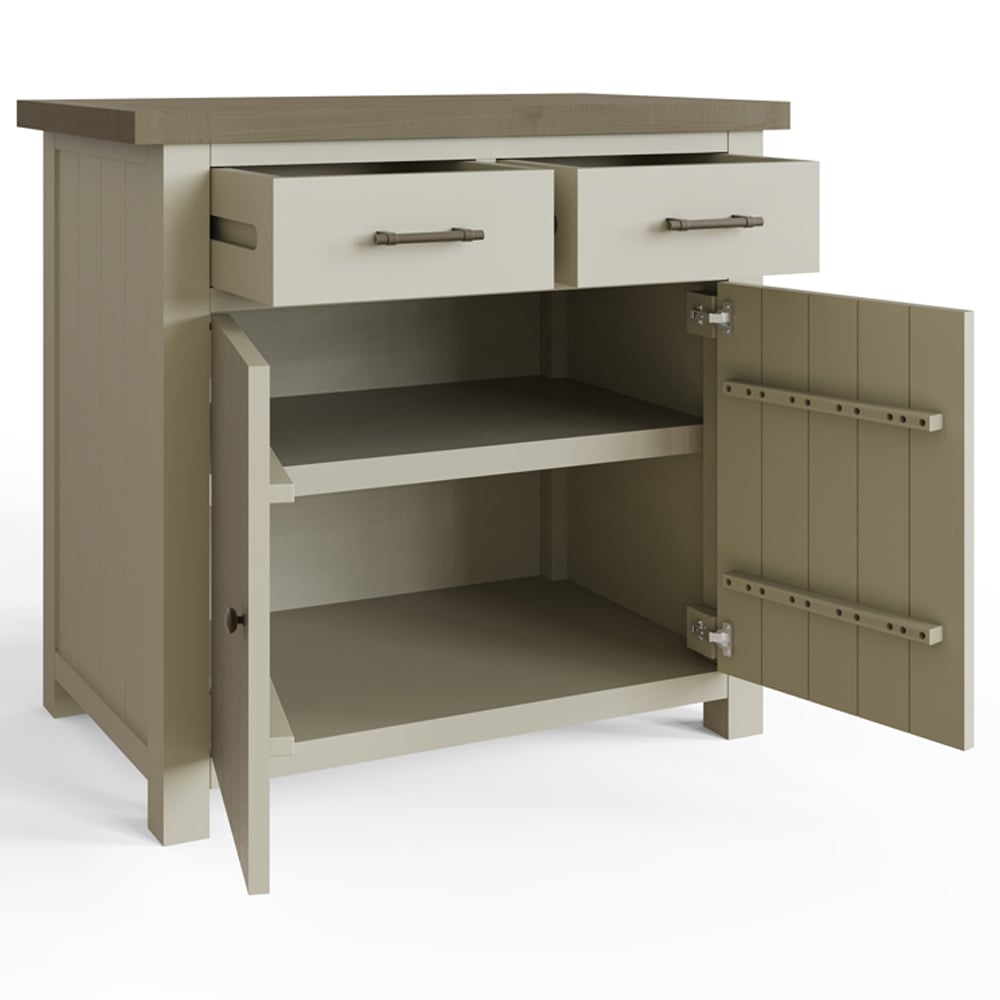FWStyle Purbeck 2 Door Truffle Sideboard Image 3