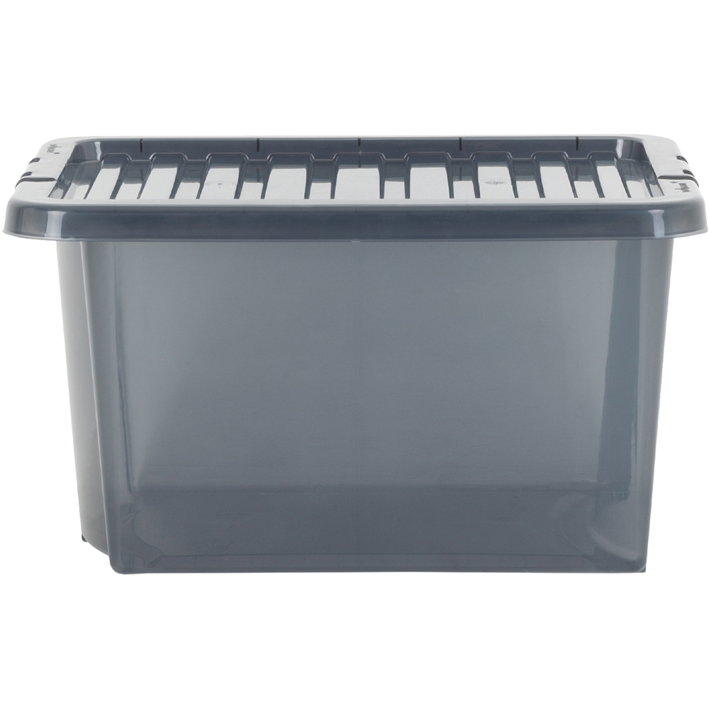 Wham 28L Smoke Crystal Storage Box with Lid 5 Pack Image 3