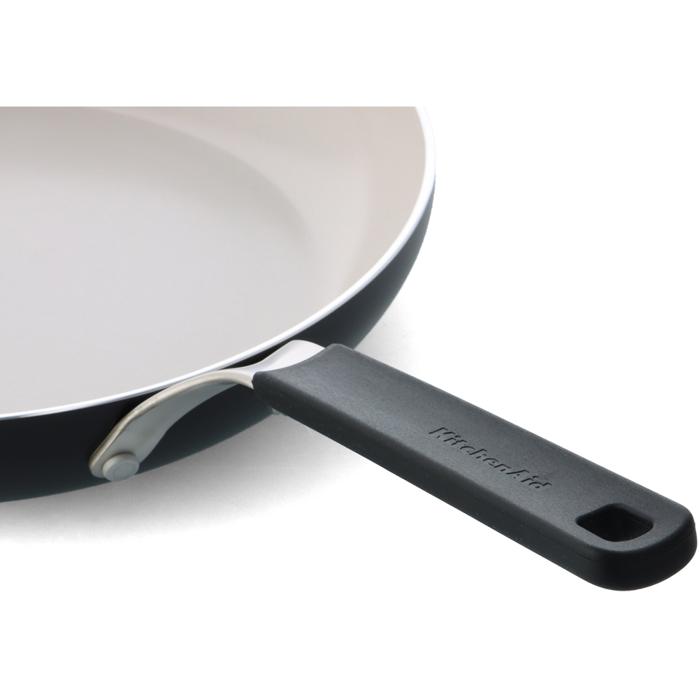 KitchenAid 30cm Matte Black Coloured Aluminium Frypan Image 3