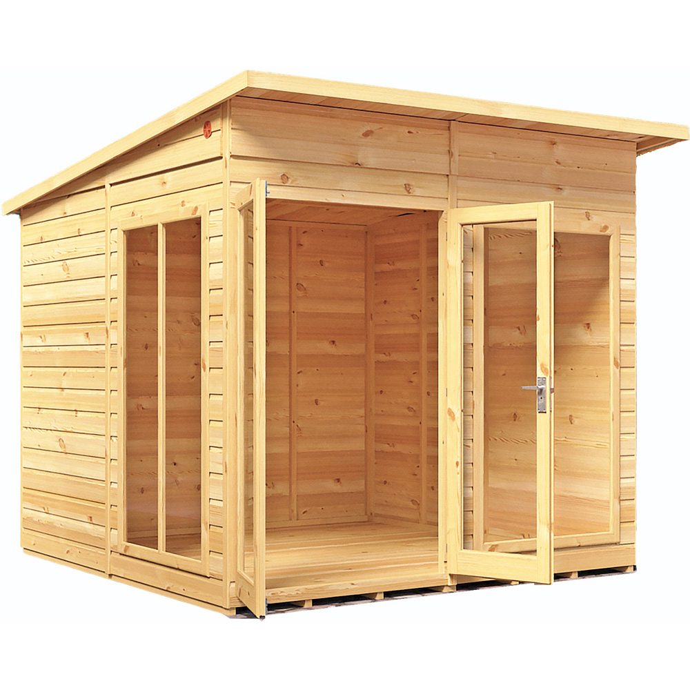 Shire Lela 8 x 8ft Double Door Summerhouse Image 1