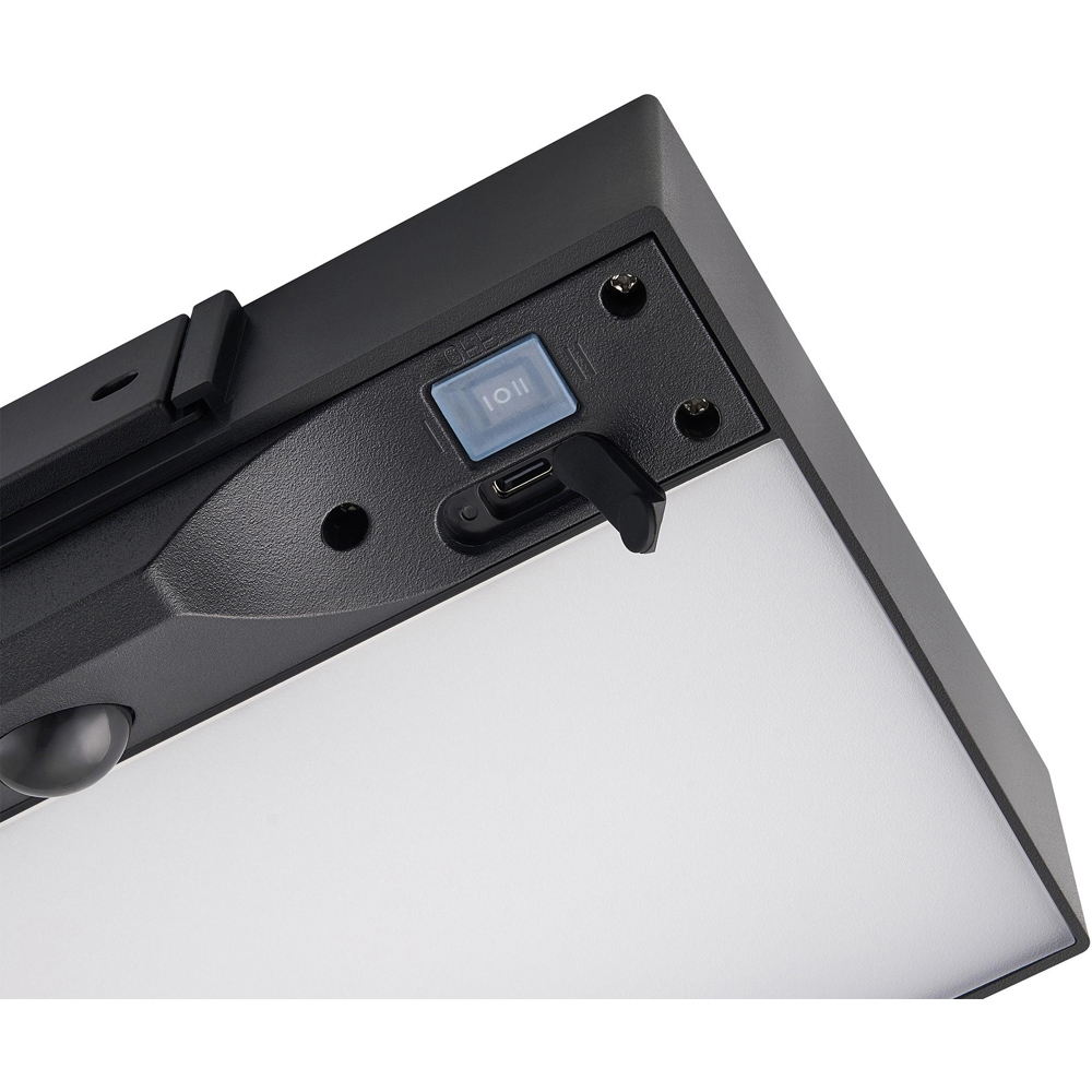 Nordlux Monay 200 Lumens Black Square Solar LED Wall Light Image 7