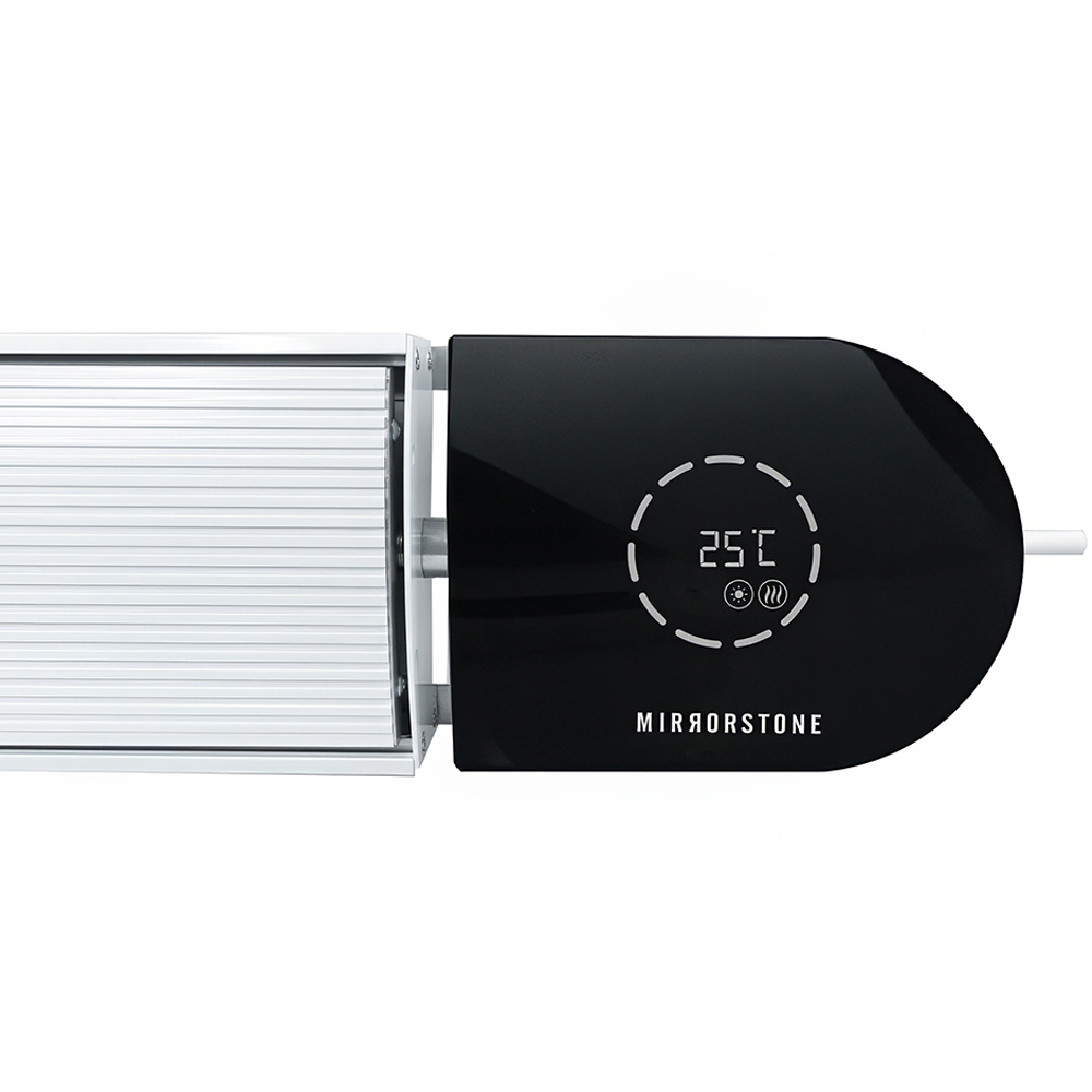 Mirrorstone Ionis White WiFi Remote Controllable Infrared Bar Heater 1800W Image 8