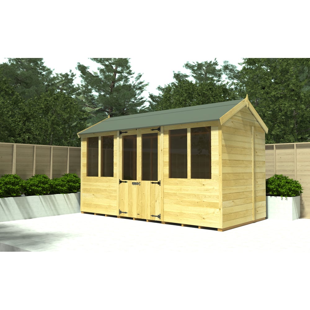 DIY Sheds 16 x 6ft Tongue and Groove Timber Apex Summerhouse Image 2