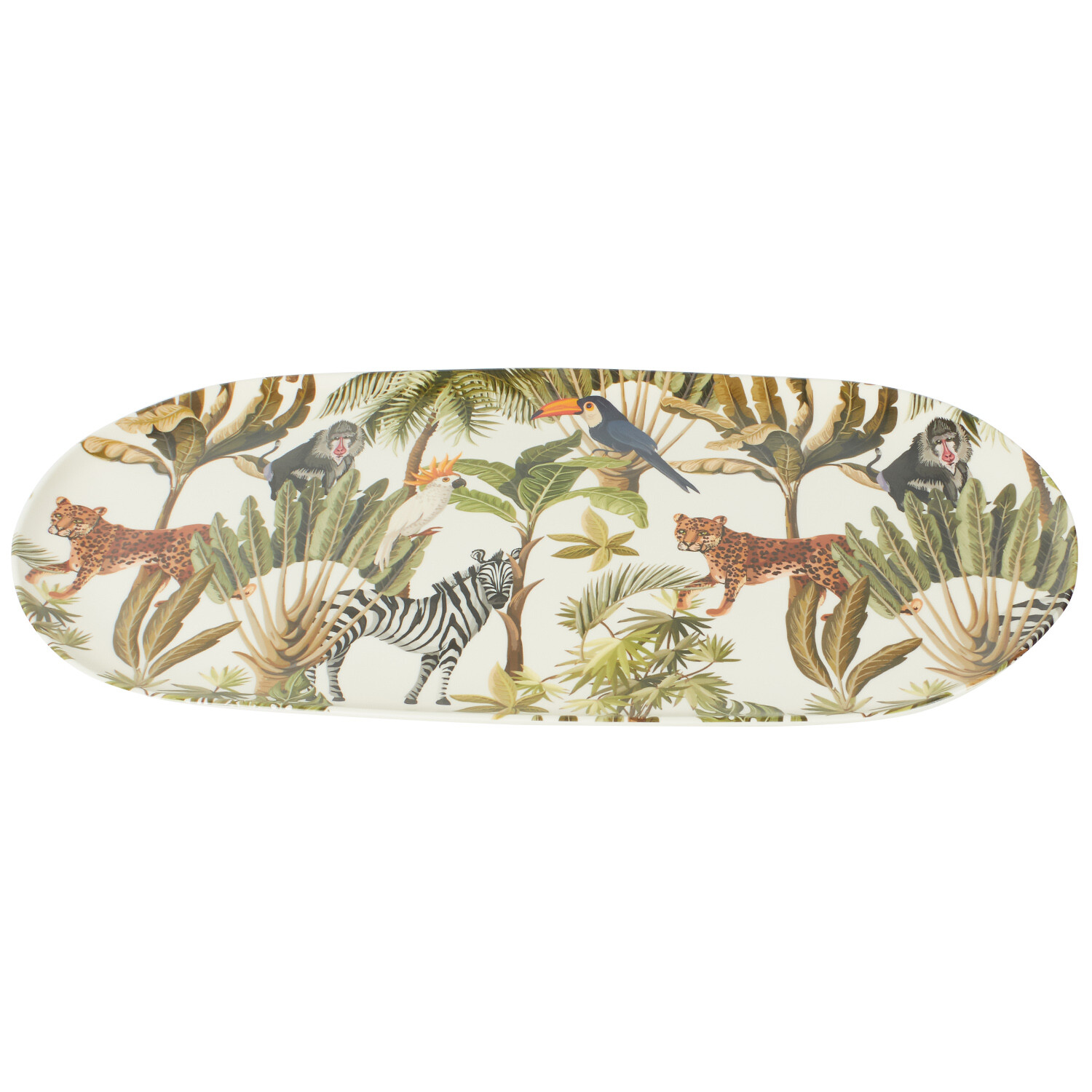 Eden Melamine Serving Platter - White Image 2