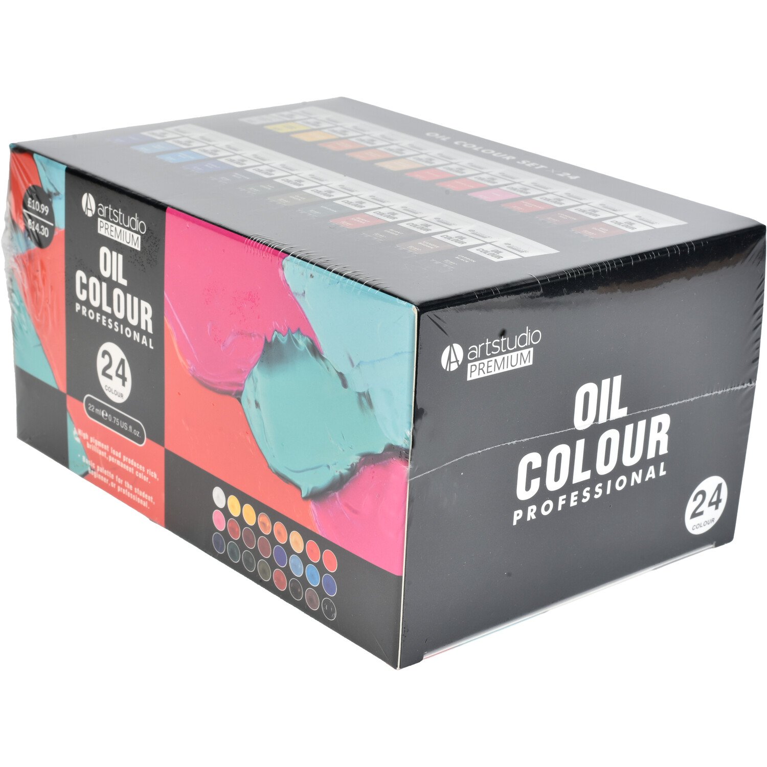 Art Studio Premium Oil Colours - Multicolour Image 4