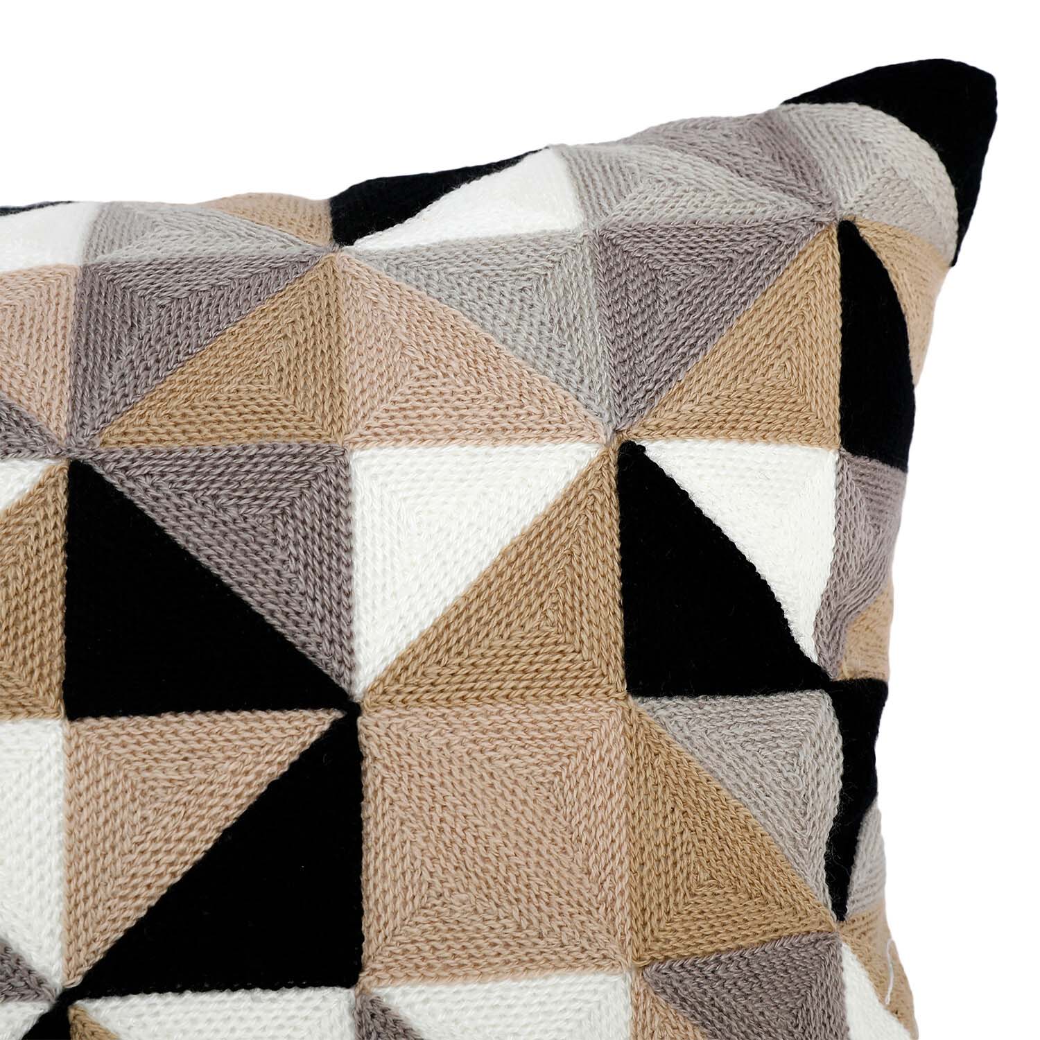 Austin Geo Cushion - Monochrome Image 3