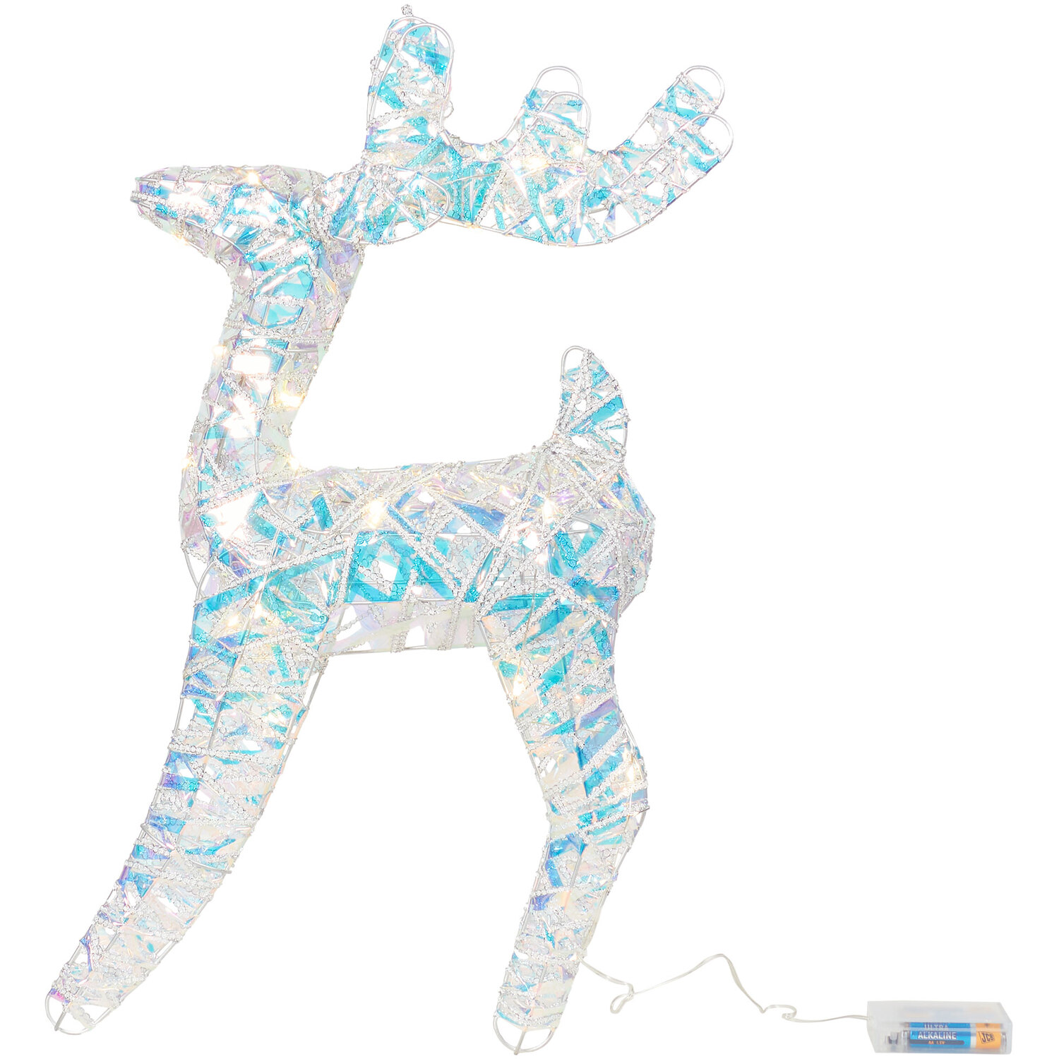 Iridescent Diamante Reindeer Image 4