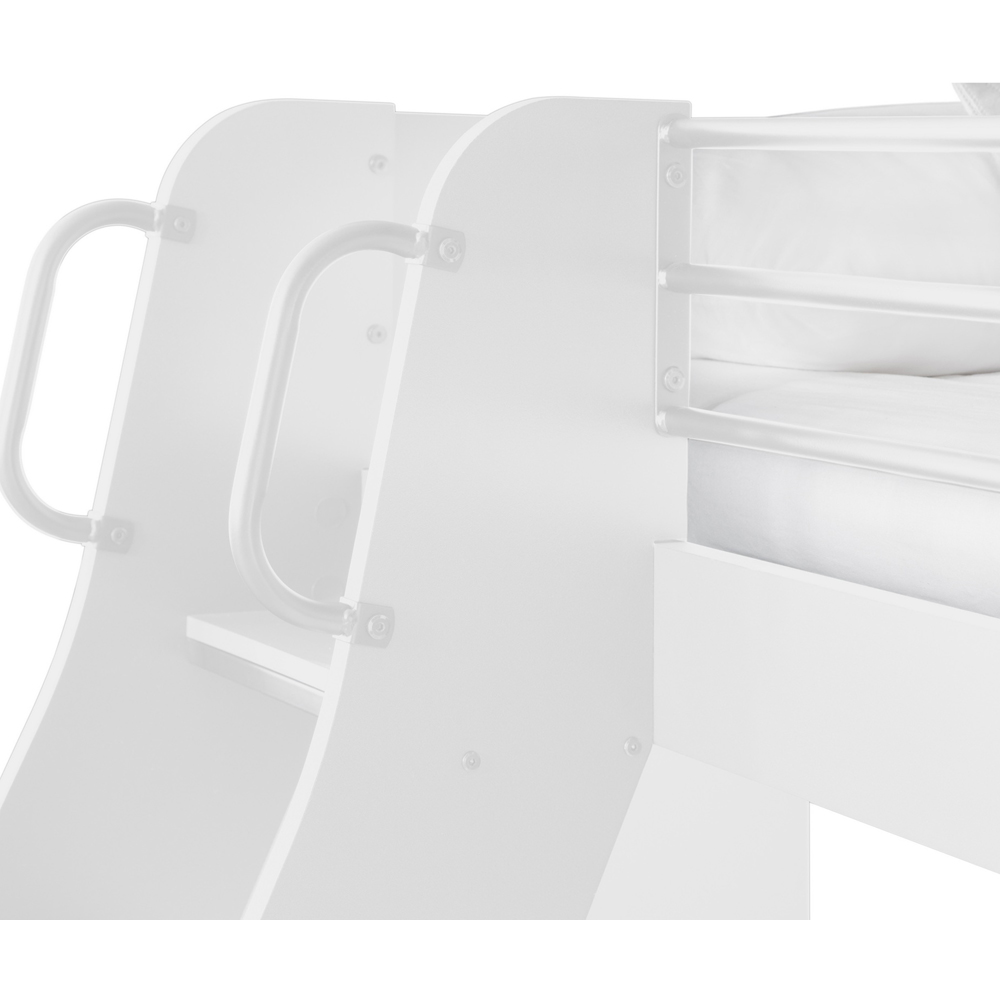 Julian Bowen Domino White Triple Sleeper Bunk Bed Image 7