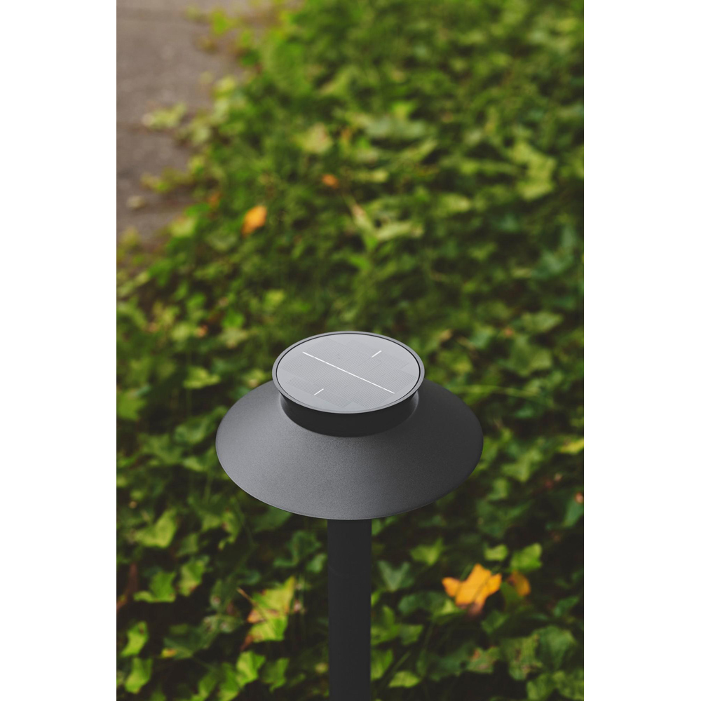 Nordlux Justina Black Solar Garden Light Image 3