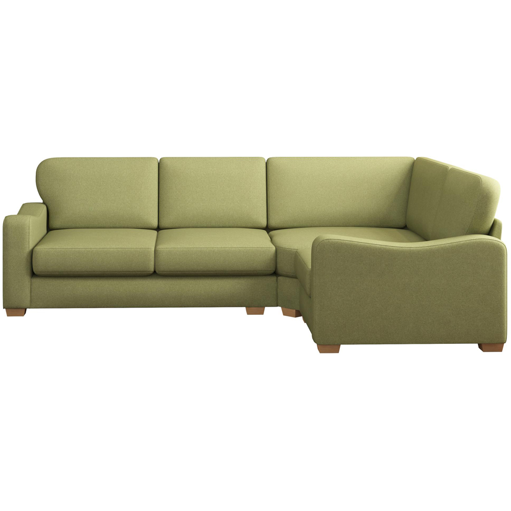 Theadford 3 Seater Venice Olive Fixed Back Right Hand Corner Sofa Image 3