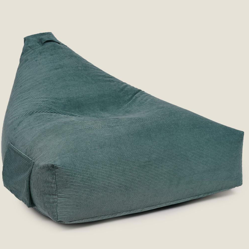 Kaikoo Green Cord Sumo Tripod Bean Bag Image 2