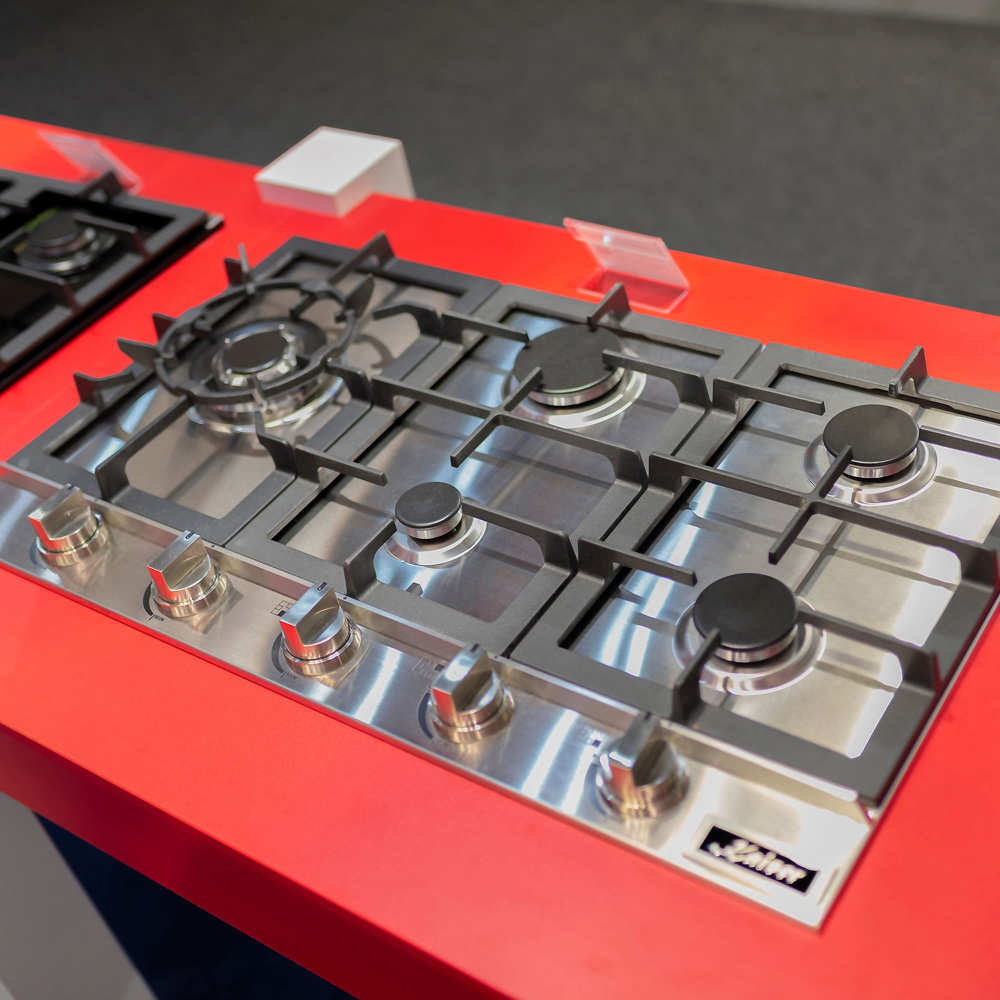 Kaiser Avantgarde Pro Stainless Steel Gas Hob 86cm Image 2