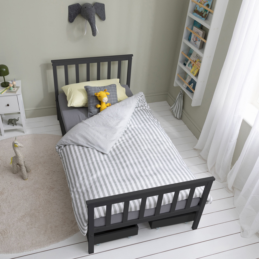 Noa and Nani Joli Anthracite Pull-Out Underbed Storage Drawer Set of 2 Image 6