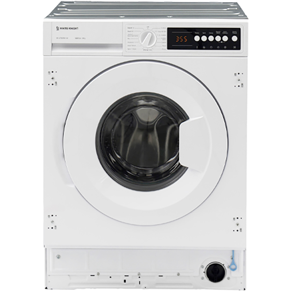 White Knight WK-ATBIWM814W 8kg 1400 RPM White Integrated Washing Machine Image 2
