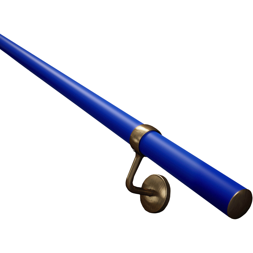 Rothley Deep Blue Stair Handrail Kit 1.2m Image 2