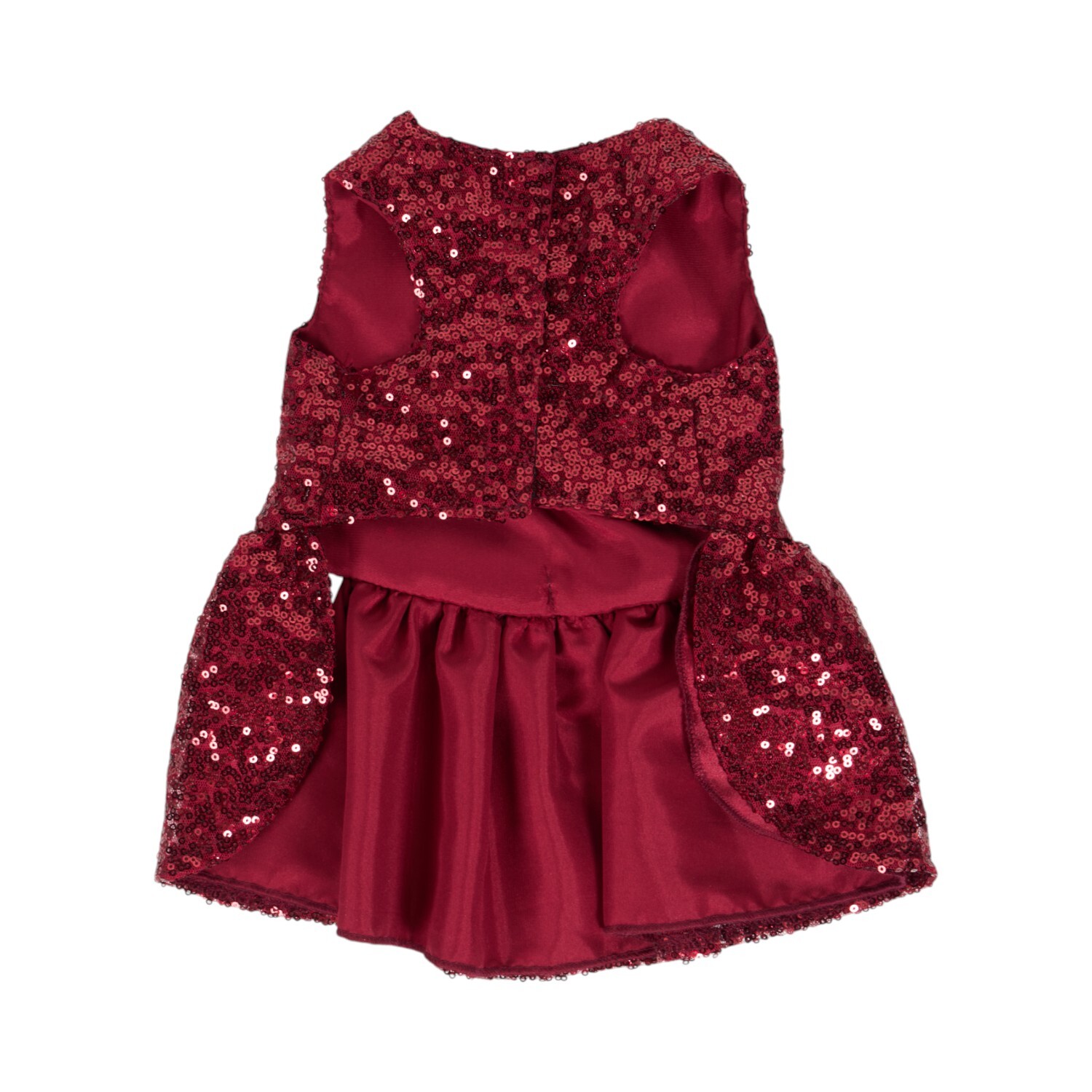 Sparkly Christmas Dog Dress XL Image 3