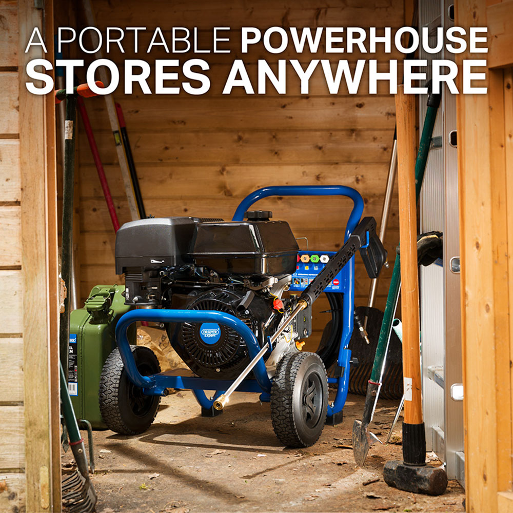 Draper Expert 83819 Blue Petrol Pressure Washer 13Hp Image 9