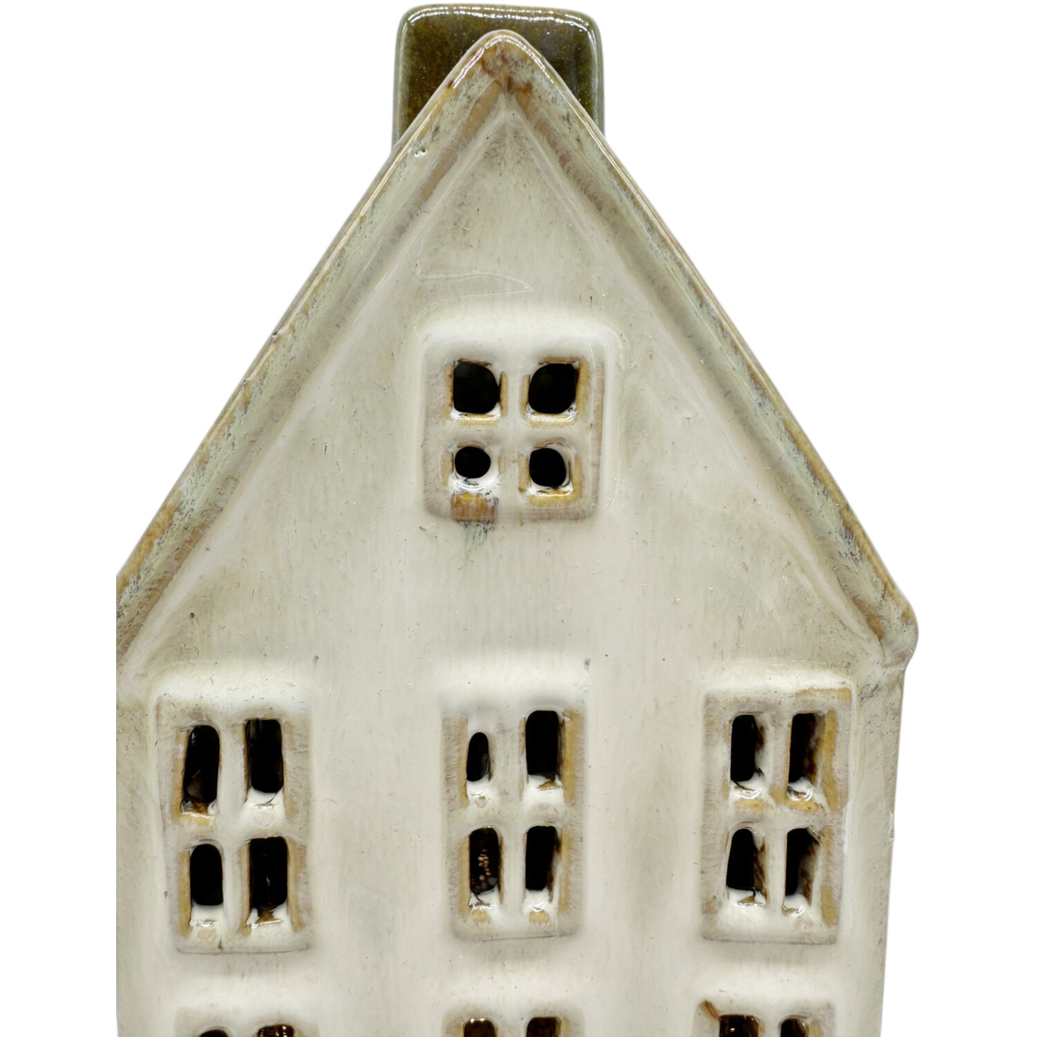 Reactive Glaze LED House Beige Image 3