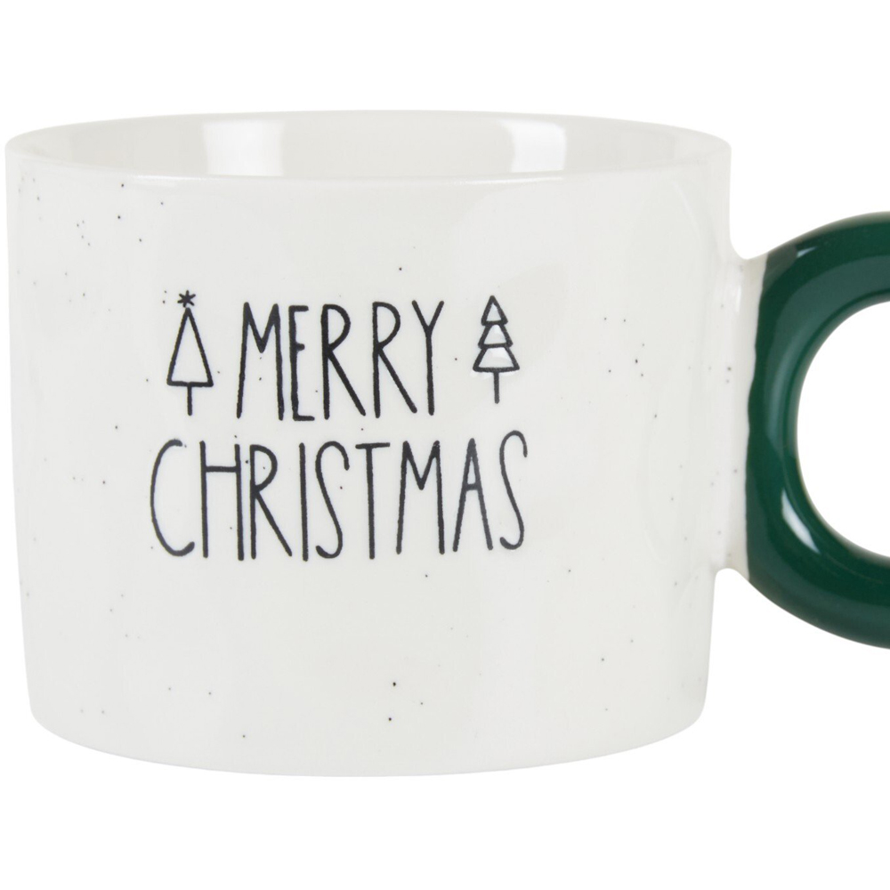 Fa La La or Christmas Circle Handle Mug Image 2