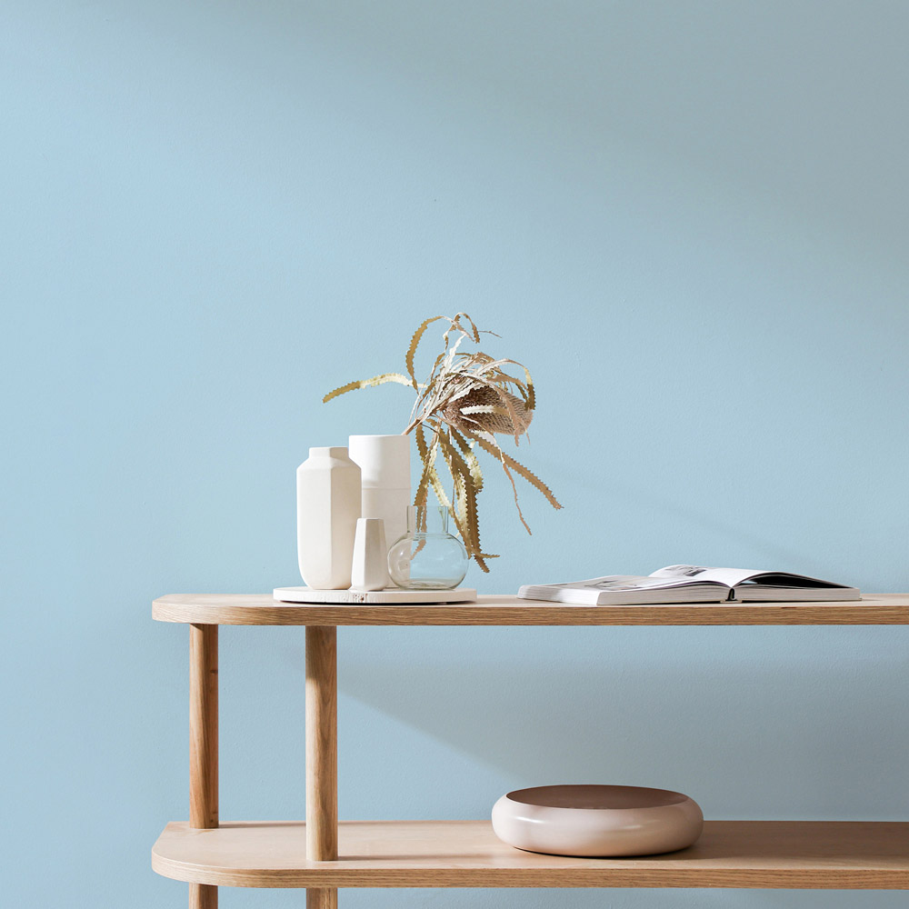 Craig & Rose Walls and Ceilings Fresco Blue Chalky Emulsion Paint 5L Image 4