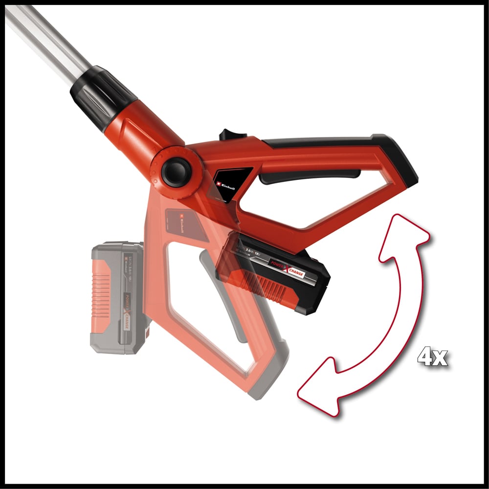 Einhell 20cm PXC Cordless Pole Saw High Reach Chainsaw 18V Image 8