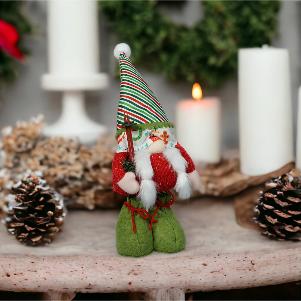 Xmas Haus Freya Festive Gonk with Extendable Legs Image 2