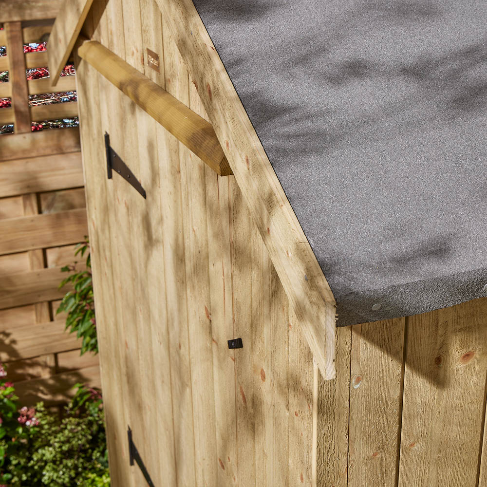 Rowlinson Premium Heritage 6 x 4ft Pressure Treated Shed Image 4