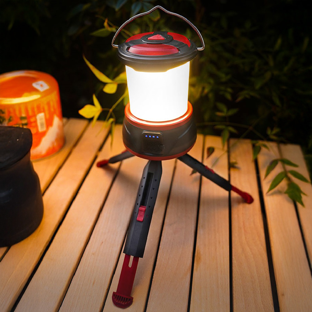 Camping Rechargeable Lantern - Black Image 3