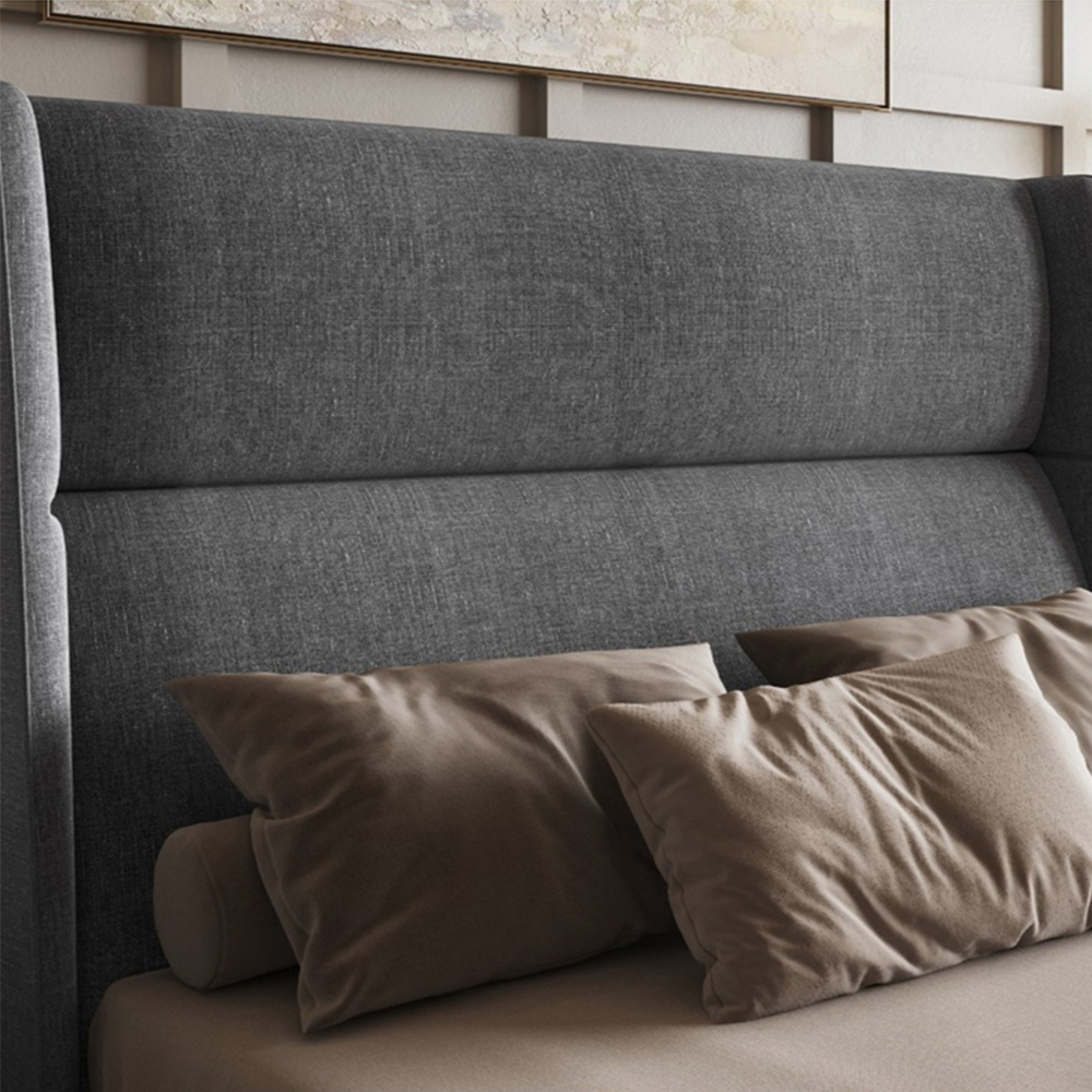 Flair Rumba Double Fabric Ottoman Bed Image 4