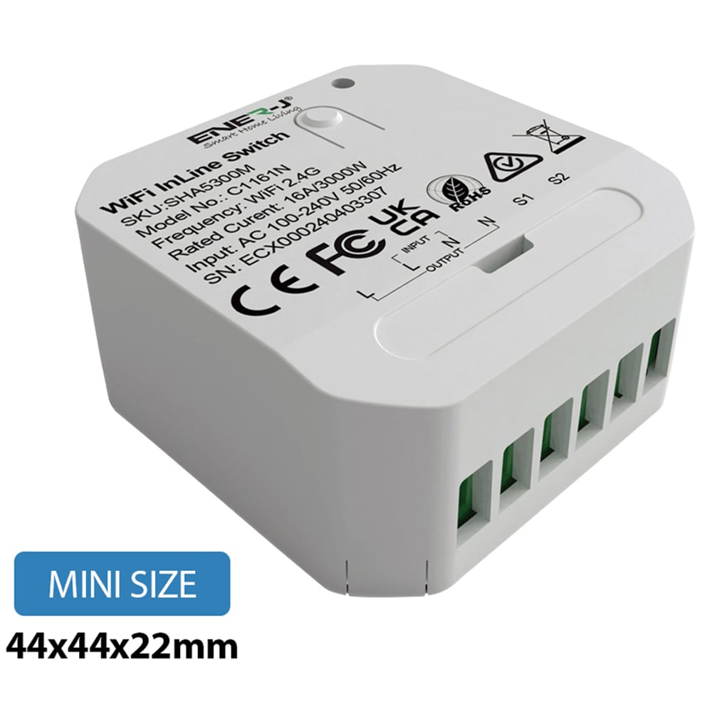ENER-J 16A Wi-Fi Inline Switch Module Image 3