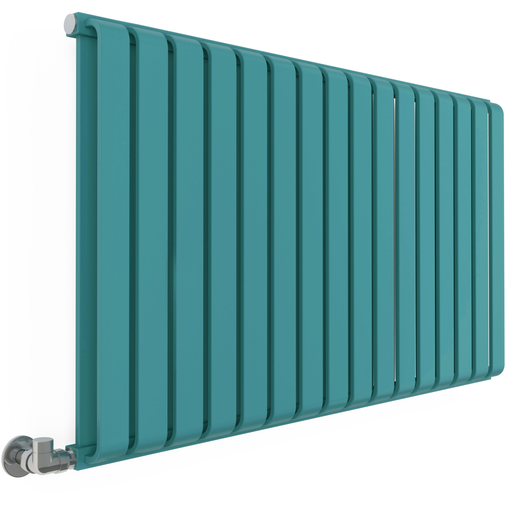 Terma Warp Room 3945 BTU Matt Teal Radiator 630 x 1045mm Image 3