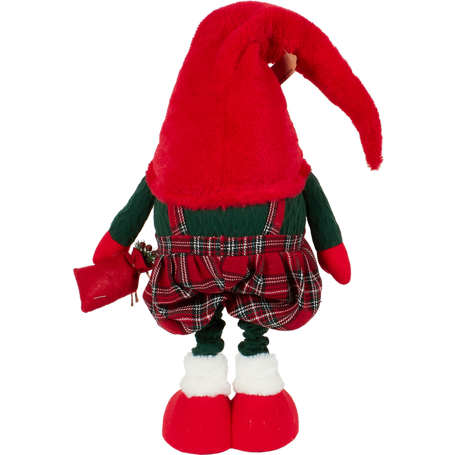 Extendable Red Tartan Gonk - Red Image 4