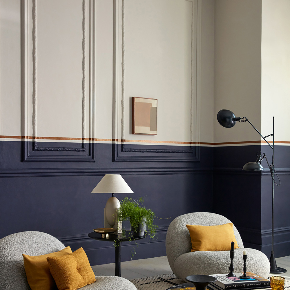 Craig & Rose Kitchen and Bathroom Pipe Clay Eggshell Paint 750ml Image 4